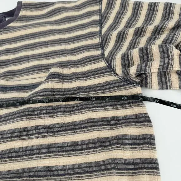 Arizona Jean Co. Men's XLT Striped Henley Shirt‎ - Beige - Picture 6 of 7